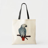 Parrot Bags African Gray Parrot Art Tragetaschen (Vorne)