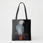 Parrot Bags African Gray Parrot Art Tragetaschen Tasche (Vorderseite)