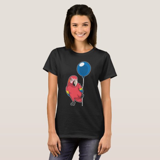 Parrot Balloon T-Shirt (Vorne ganz)