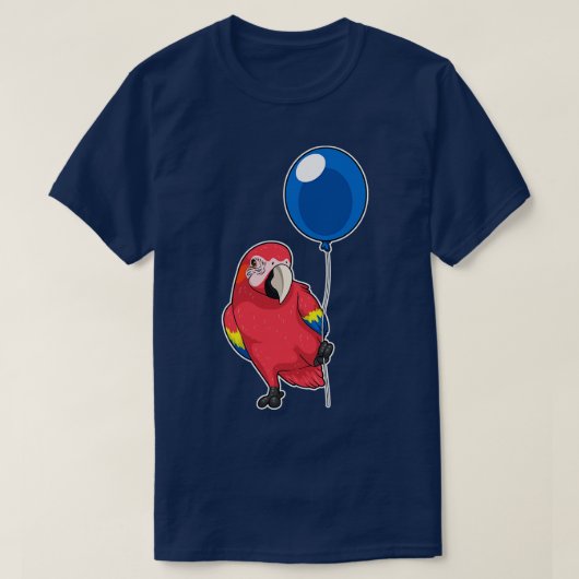 Parrot Balloon T-Shirt (Design vorne)