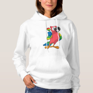 Parrot bei Musik mit Maracas Hoodie