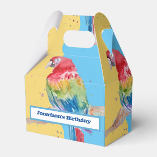 Parrot Bird Kinder Boys Birthday Cake Fevor Box Geschenkschachtel