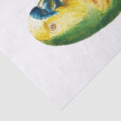 Parrot Bird Vintage Kunst Seidenpapier (Detail)