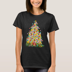 Parrot Bird Xmas Lights Santa Parrot Christmas Tor T-Shirt
