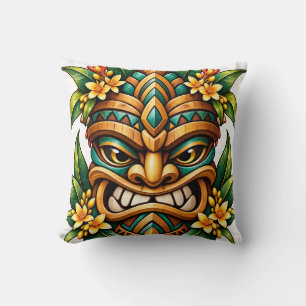 Parrot Bloom Tiki Kissen