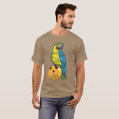 Parrot Bowling Bowling T-Shirt (Vorne ganz)