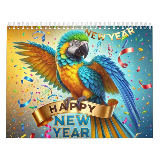 Parrot Calendar Kalender (Titelbild)