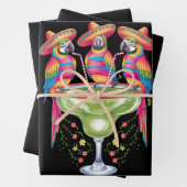 Parrot Cinco De Mayo Funny Drinks Mexican Fiesta Geschenkpapier Set (Beispiel)