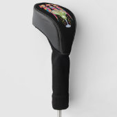 Parrot Cinco De Mayo Funny Drinks Mexican Fiesta Golf Headcover (angewinkelt)