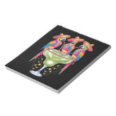 Parrot Cinco De Mayo Funny Drinks Mexican Fiesta Notizblock (Rotiert)