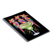 Parrot Cinco De Mayo Funny Drinks Mexican Fiesta Notizblock (Rechte Seite)