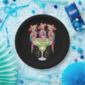 Parrot Cinco De Mayo Funny Drinks Mexican Fiesta Pappteller (Party)