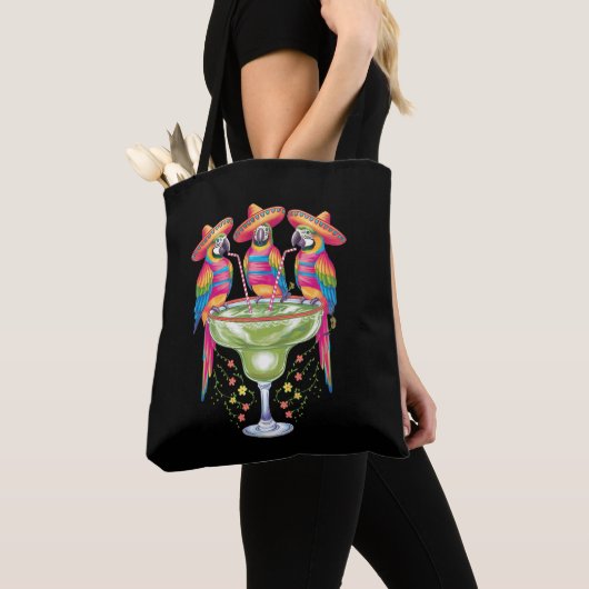 Parrot Cinco De Mayo Funny Drinks Mexican Fiesta Tasche (Von Nahem)