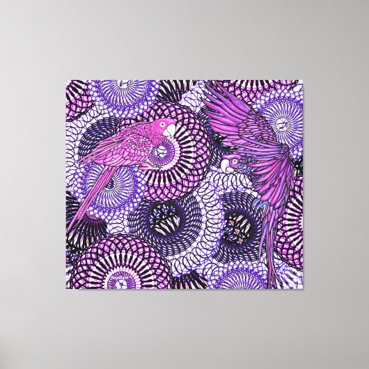 Parrot Clarity Leinwanddruck (Vorderseite)