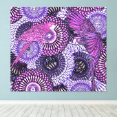 Parrot Clarity Leinwanddruck (Insitu (Holzboden))