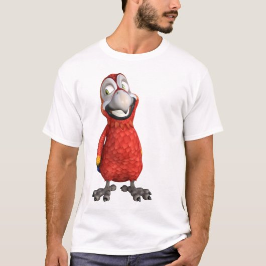 parrot comic T-Shirt (Vorderseite)