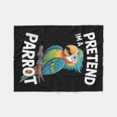 Parrot Costume  Fleecedecke (Vorderseite (Horizontal))