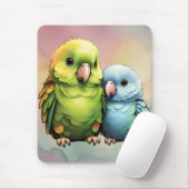 Parrot_design.no.1- von Maaya Prints, Mousepad (Mit Mouse)