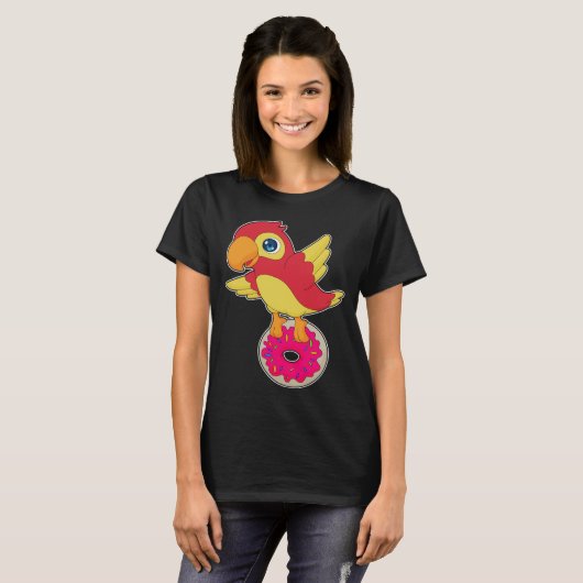 Parrot Donut T-Shirt (Vorne ganz)