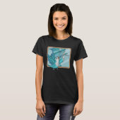 Parrot & Dragon Reflection I Blue Monte Parakeet Q T-Shirt (Vorne ganz)