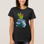 Parrot & Dragon Reflection I Cherry headed Conure T-Shirt (Vorderseite)