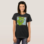 Parrot & Dragon Reflection I Dusky Kopfbedeckung T-Shirt (Vorne ganz)