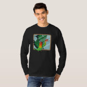 Parrot & Dragon Reflection I Fischers Lovebird T-Shirt (Vorne ganz)
