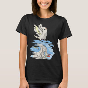 Parrot & Dragon Reflection I Goffins Cockatoo T-Shirt