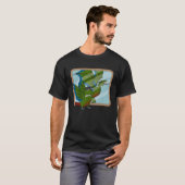 Parrot & Dragon Reflection I Green Cheek Construct T-Shirt (Vorne ganz)