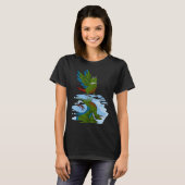 Parrot & Dragon Reflection I Green Cheek Construct T-Shirt (Vorne ganz)