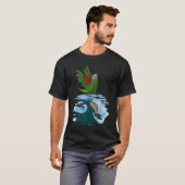 Parrot & Dragon Reflection I Hahns Macaw 2 T-Shirt (Vorne ganz)