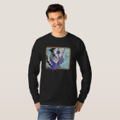 Parrot & Dragon Reflection I Violet Budgie Budgeri T-Shirt (Vorne ganz)