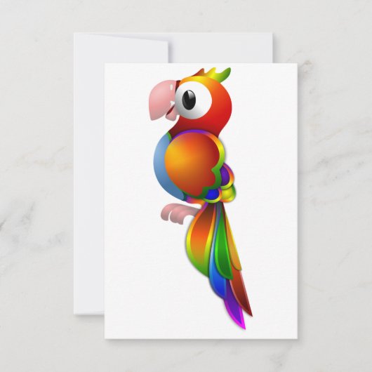 Parrot-Einladungen (Vorderseite)