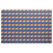 Parrot Feathers Scarlet Macaw Pattern Stoff (Yard (91,4 cm))