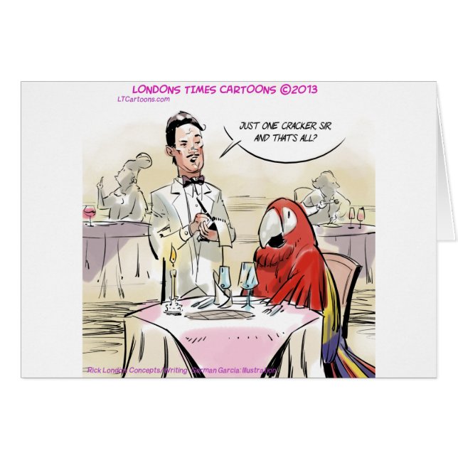 Parrot Fine Dining Funny (Vorderseite (Horizontal))