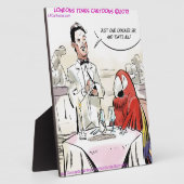 Parrot Fine Dining Funny Fotoplatte (Seite)
