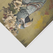 Parrot Florals Seidenpapier (Ausschnitt)