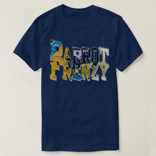 Parrot Frenzy T-Shirt (Design vorne)