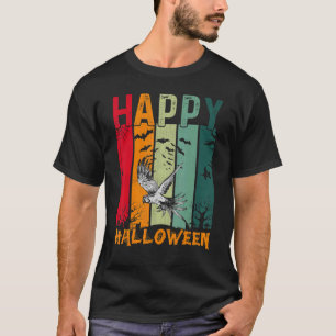 Parrot Girls Boys Retro Stil Halloween Abendessen T-Shirt