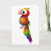 Parrot Grußkarten Karte (Vorderseite)