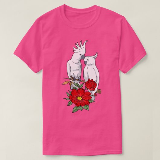 Parrot Hawaii Shirt Tropical Hawaiian Parrot Shirt (Design vorne)