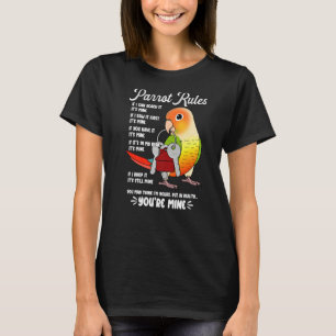 Parrot House Rules Es ist meine grüne Käfer Pineap T-Shirt
