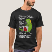 Parrot House Rules It's Mine I Yellow-naped Amazon T-Shirt (Vorderseite)