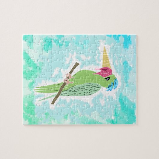 Parrot Ice Creme Wunderschönes Puzzle für Kinder (Horizontal)