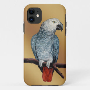 Parrot iPhone Case African Gray Parrot Mobile Case
