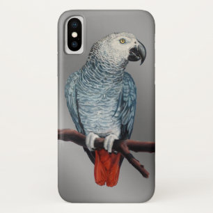 Parrot iPhone Case African Gray Parrot Mobile Case