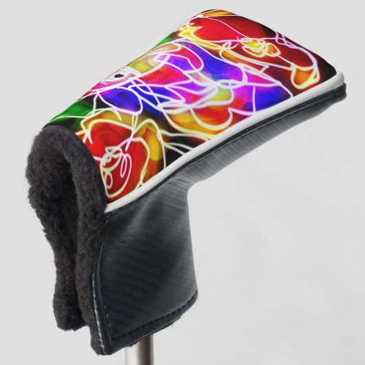 Parrot-Island-Glühen Golf Headcover (3/4 Vorderseite)