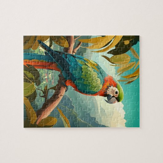 Parrot Jigsaw Puzzle (Horizontal)