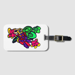 Parrot joy forest  gepäckanhänger