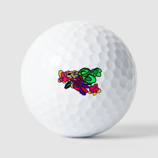 Parrot joy forest  golfball (Vorderseite)